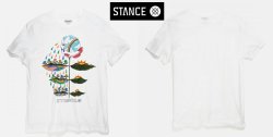 画像1: STANCE スタンス　Tシャツ　GROWTH SS　WHITE　メンズ レディース ユニセックス 半袖