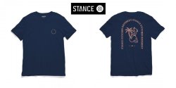 画像1: STANCE スタンス　Tシャツ　TROPS SS　 BLUE　メンズ レディース ユニセックス 半袖