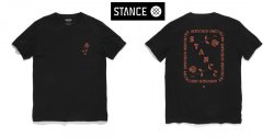 画像1: STANCE スタンス　Tシャツ　STEM SS　 BLACK　メンズ レディース ユニセックス 半袖