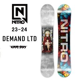 画像1: NITRO ナイトロ　スノーボード　DEMAND LTD/CAM-OUT デマンド　キャンバー　2023-2024　メンズ
