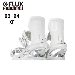 画像1: 23-24　FLUX フラックス スノーボード バインディング　XF　WHITE　2023-2024