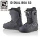 予約商品　DEELUXE ディーラックス 24-25　スノーボード ブーツ　ID DUAL BOA　NAVY 　アイディーデュアルボア　2024-2025　メンズ　日本正規品