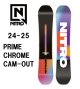 予約商品　NITRO ナイトロ　24-25　スノーボード　PRIME CHROMA CAM-OUT　2024-2025　メンズ　日本正規品