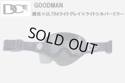 画像1: DICE ダイス　24-25 スノーボード ゴーグル　GOODMAN グッドマン　GM44570　GMR　調光 / ULTRAライトグレー / ライトシルバーミラー　日本正規品