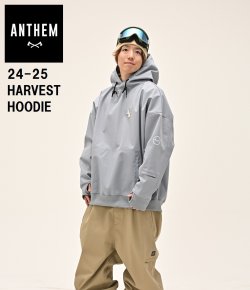 画像1: ANTHEM アンセム　24-25　HARVEST HOODIE　BLUE GRAY　2024-2025　ユニセックス スノーボード ウェア ジャケット