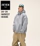 ANTHEM アンセム　24-25　HARVEST HOODIE　BLUE GRAY　2024-2025　ユニセックス スノーボード ウェア ジャケット