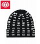 予約商品　686 シックスエイトシックス　BARS BEANIE　BLACK　スノーボード ビーニー　日本正規品