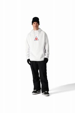 画像4: 686 SIX EIGHT SIX シックスエイトシックス　24-25　BONDED FLEECE PULLOVER HOODY　WHITE スノーボード 撥水パーカー　日本正規品