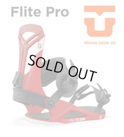 画像1: UNION ユニオン 24-25　スノーボード ビンディング バインディング　FLITE PRO　フライトプロ　RED　2024-2025　メンズ　日本正規品