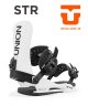 UNION ユニオン 24-25　スノーボード ビンディング バインディング　STR　WHITE　2024-2025　メンズ　日本正規品