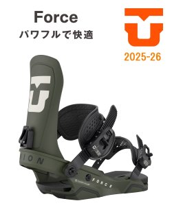 画像1: 予約商品　UNION ユニオン 25-26　スノーボード ビンディング バインディング　FORCE (TEAM HB)　フォース　Army Green　2025-2026　メンズ　日本正規品