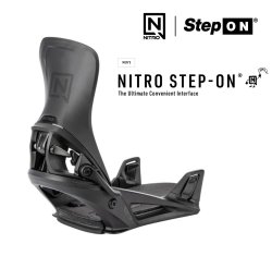 画像1: 予約商品　NITRO ナイトロ　25-26　スノーボード ビンディング バインディング　STEP-ON ステップオン　Ultra Black　2025-2026　メンズ　日本正規品