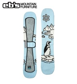 画像1: 予約商品　eb's　エビス　KNIT COVER　PENGUIN　スノーボード ニットカバー ソールカバー