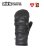画像1: 予約商品　eb's　エビス　ARMA ZIP　BLACK　2025-2026 スノーボード グローブ ミトン (1)