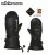 画像1: 予約商品　eb's　エビス　CARVING MITT NII　BLACK　GORE-TEX　2025-2026 スノーボード グローブ ミトン ゴアテックス (1)