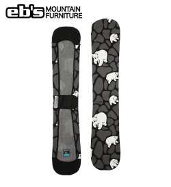 画像1: 予約商品　eb's　エビス　KNIT COVER　KUMAFLAGE　スノーボード ニットカバー ソールカバー