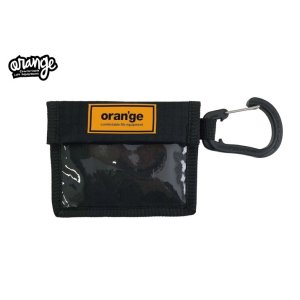 画像: ORAN'GE オレンジ 　PassCase YOKO　カラビナ付　BLACK 　スノーボード パスケース