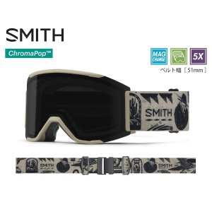 画像: 23-24　SMITH スミス　Squad MAG スカッドマグ　Artist Series | Jess Mudget　2023-2024 スキー スノーボード ゴーグル