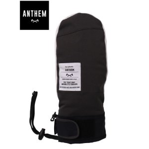 画像: 23-24　ANTHEM アンセム　NATURAL MITT　CHARCOAL　2023-2024　スノーボード グローブ ミトン