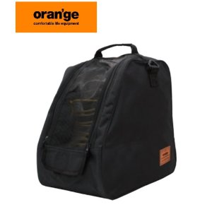 画像: 予約商品　ORANGE オレンジ　Mesh boots bag　BLACK　スノーボード ブーツバッグ ブーツケース