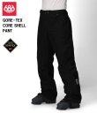 画像1: 予約商品　686 SIX EIGHT SIX シックスエイトシックス 　25-26　GORE-TEX CORE SHELL PANT　BLACK　2025-2026　メンズ スノーボード ウェア パンツ　日本正規品