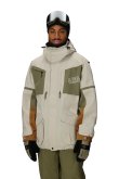 画像10: 予約商品　686 SIX EIGHT SIX シックスエイトシックス 25-26 2001 TRANSFER 2001 JACKET　LIMESTONE COLORBLOCK メンズ スノーボード ウェア 日本正規品