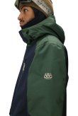 画像5: 予約商品　686 SIX EIGHT SIX シックスエイトシックス 25-26 NIGHTLINE INSULATED JACKET　NAVY COLORBLOCK メンズ スノーボード ウェア ジャケット 日本正規品