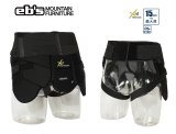 画像: 予約商品　eb's エビス 25-26 HIP GUARD XRD　BLACK　ヒップガード　スノーボード　メンズ　レディース
