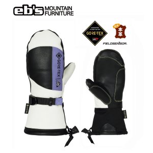 画像: 予約商品　eb's　エビス　CARVING MITT NII　WHITE　GORE-TEX　2025-2026 スノーボード グローブ ミトン ゴアテックス