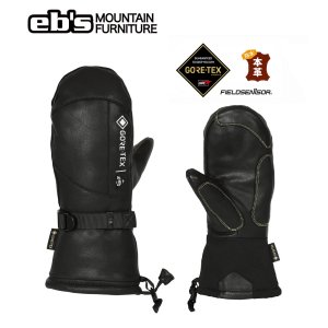 画像: 予約商品　eb's　エビス　CARVING MITT NII　BLACK　GORE-TEX　2025-2026 スノーボード グローブ ミトン ゴアテックス