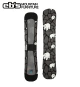 画像: 予約商品　eb's　エビス　KNIT COVER　KUMAFLAGE　スノーボード ニットカバー ソールカバー