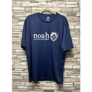 画像: Noah Snowboarding Japan　DRY Tシャツ　ロゴ デニムブルー