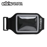 画像: eb's エビス 　PASS ARM NEO YOKO　BLACK　スノーボード パスケース アーム 腕巻き