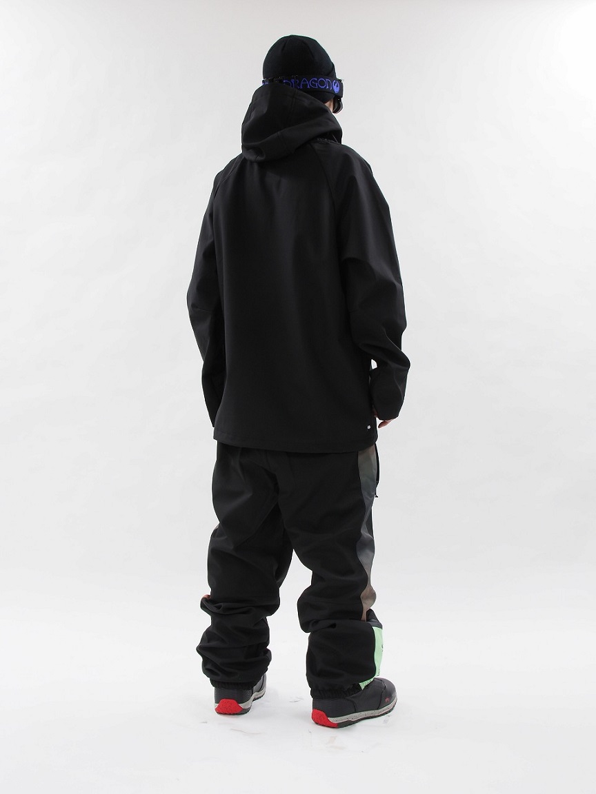 22-23 686 SIX EIGHT SIX シックスエイトシックス Waterproof Hoody BLACK メンズ スノーボード ジャケット  スノーウェア - NORTHERN LIGHTS