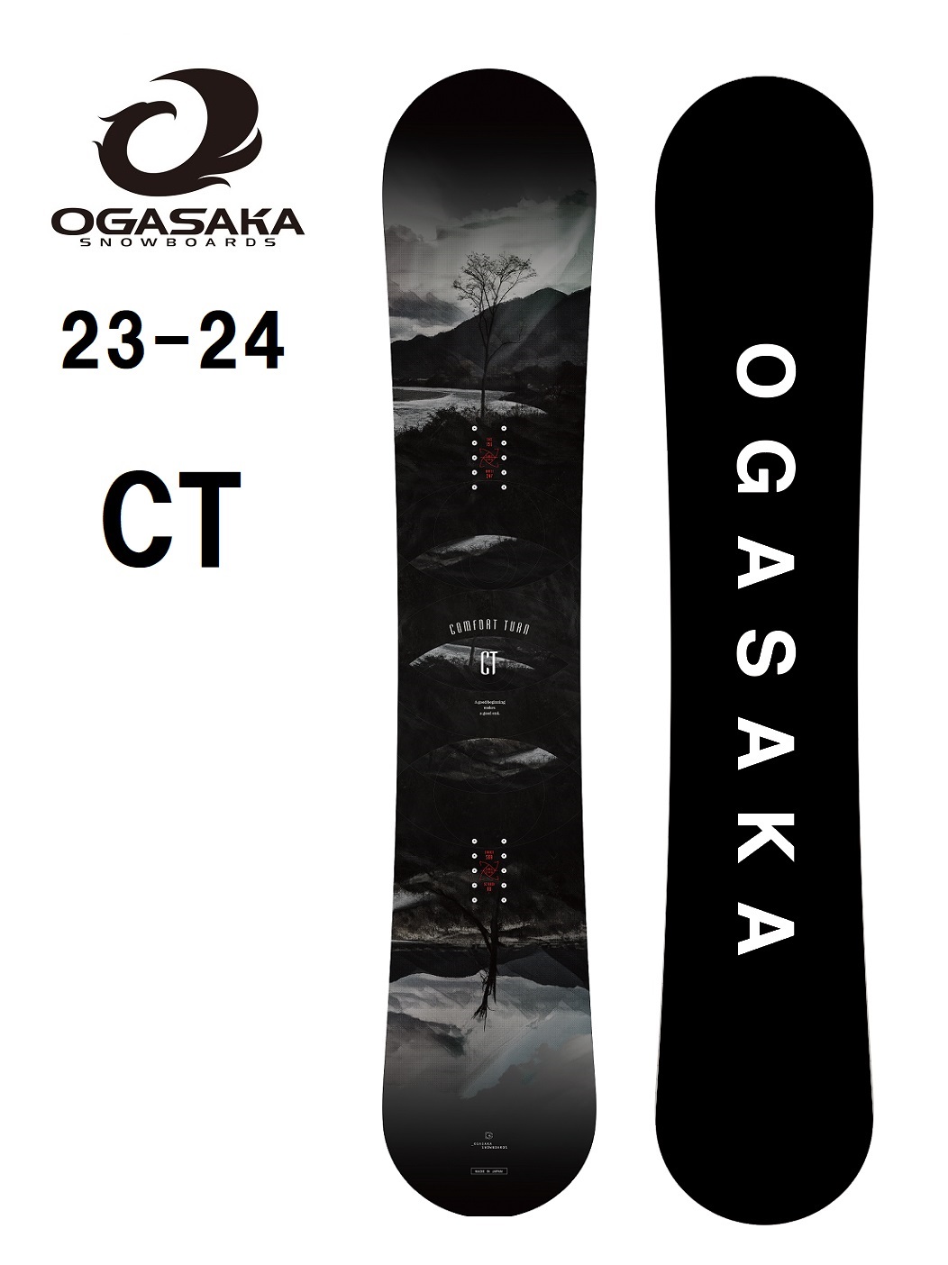 23-24 OGASAKA オガサカ 国産スノーボード CT 2023-2024 - NORTHERN LIGHTS