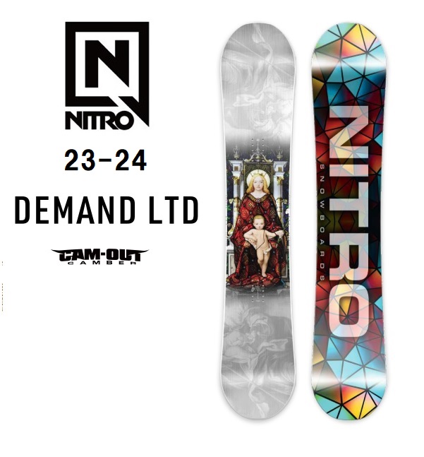 NITRO ナイトロ スノーボード DEMAND LTD/CAM-OUT デマンド キャンバー