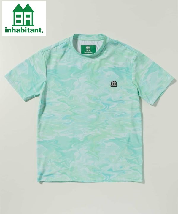 画像1: inhabitant インハビタント　Tシャツ　Boatmans Dry T -Shirt　GREEN　メンズ レディース ユニセックス 半袖