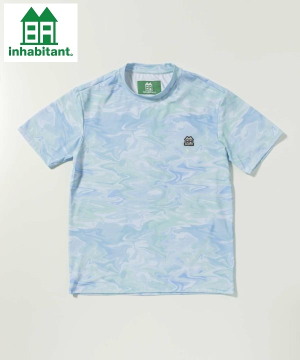 画像1: inhabitant インハビタント　Tシャツ　Boatmans Dry T -Shirt　BLUE　メンズ レディース ユニセックス 半袖