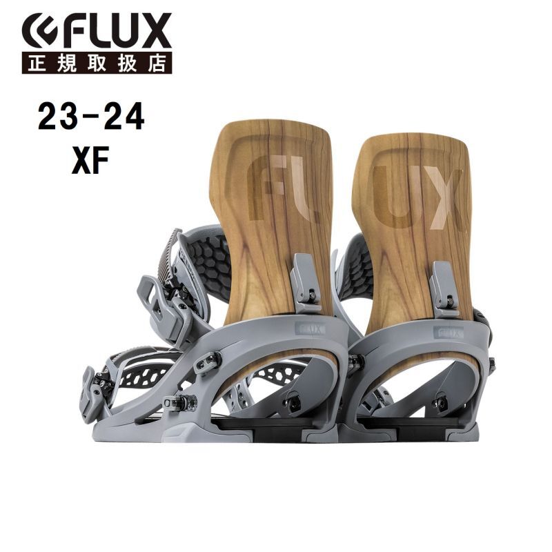 23-24 FLUX フラックス スノーボード バインディング XF WOOD 2023