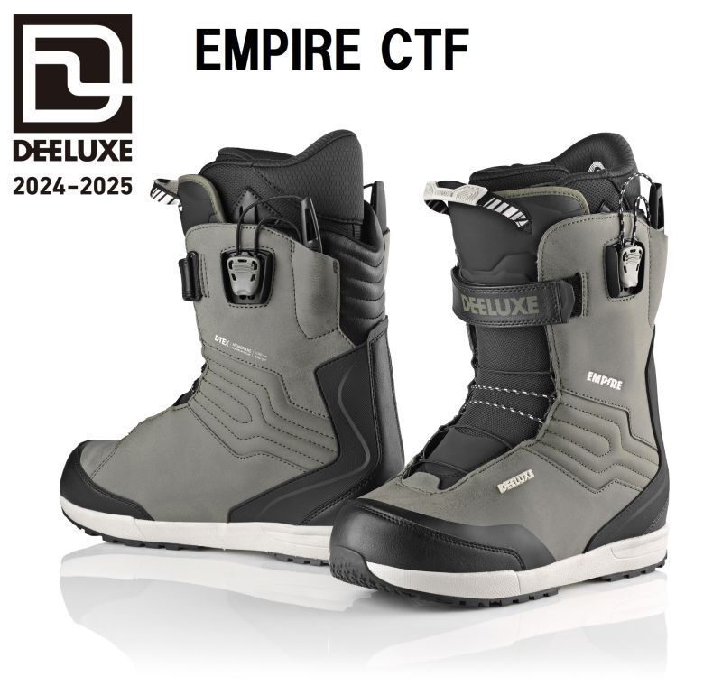 画像1: 予約商品　DEELUXE ディーラックス 24-25　スノーボード ブーツ　EMPIRE CTF　DARK OLIVE　エンパイア　2024-2025　日本正規品