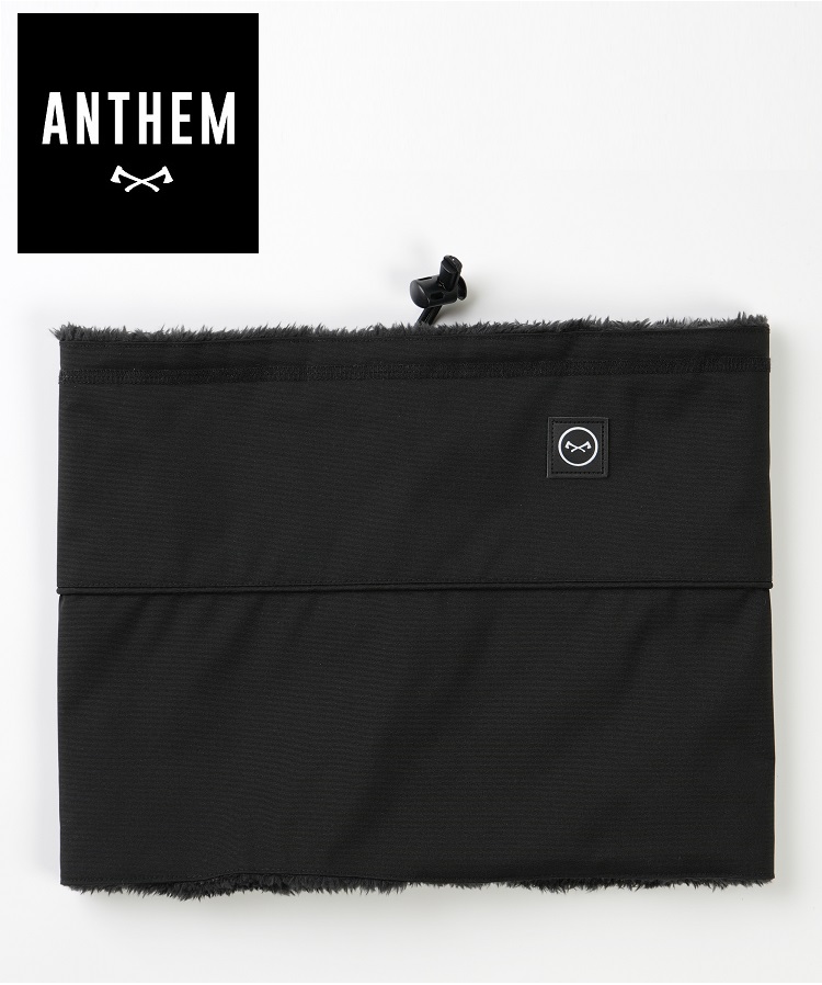 画像1: ANTHEM アンセム　WP NECK WARMER　OFF BLACK　スノーボード フェイスマスク ネックウォーマー