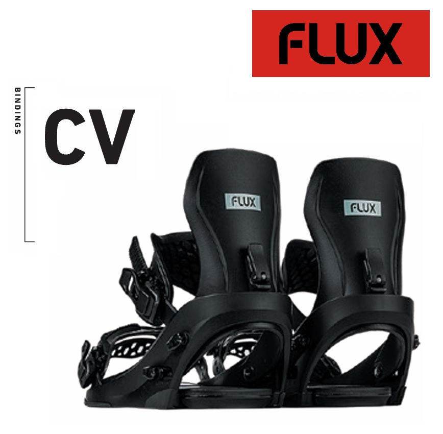 画像1: 予約商品　FLUX フラックス　25-26　スノーボード ビンディング バインディング　CV　ROUGH BLACK　2025-2026　日本正規品